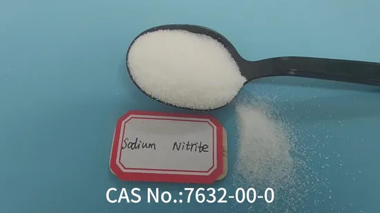 Lebensmittelzusatzstoff Natriumnitrit 99 %, verwendet als Farbschutz für Fleischprodukte, CAS-Nr. 7632